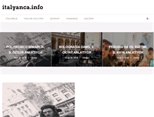 Tablet Screenshot of italyanca.info